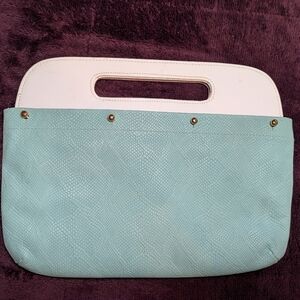 Carrie Dunham Leather Clutch